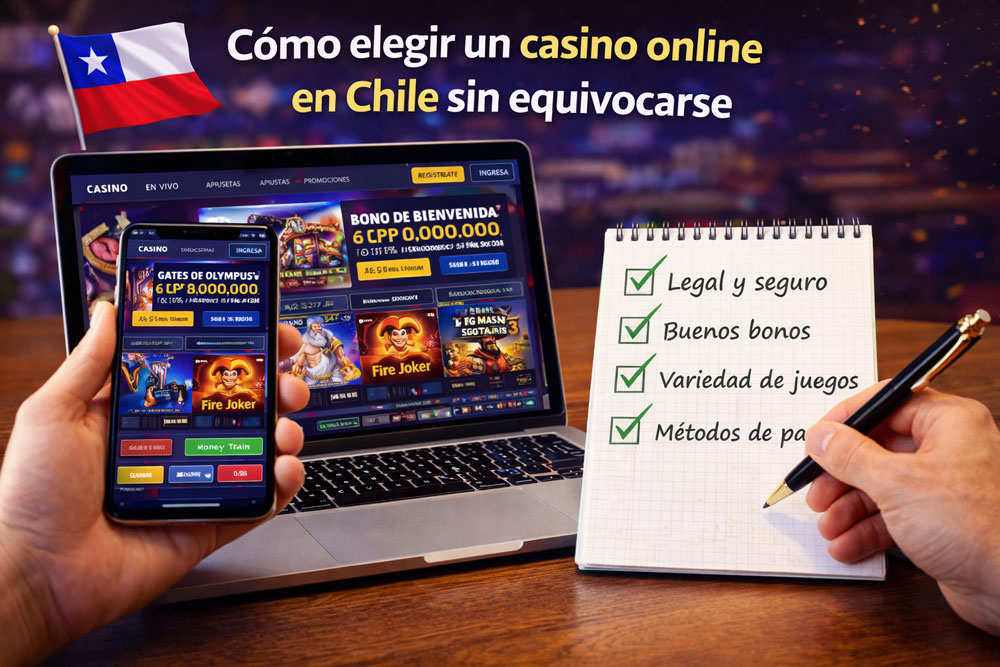 Como elegir un casino online en Chile sin equivocarse