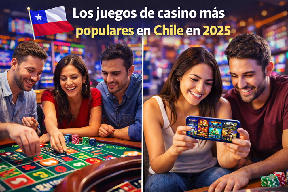 Los juegos de casino mas populares en Chile en