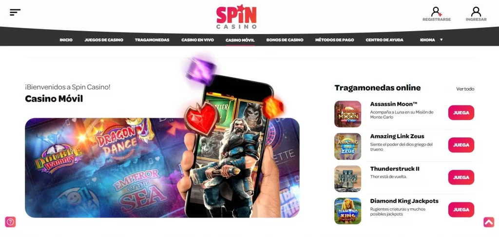 spin casino oficina privada